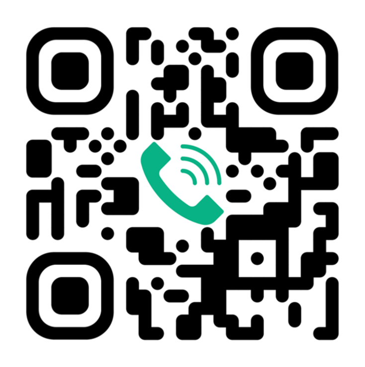 Phone call qr-code